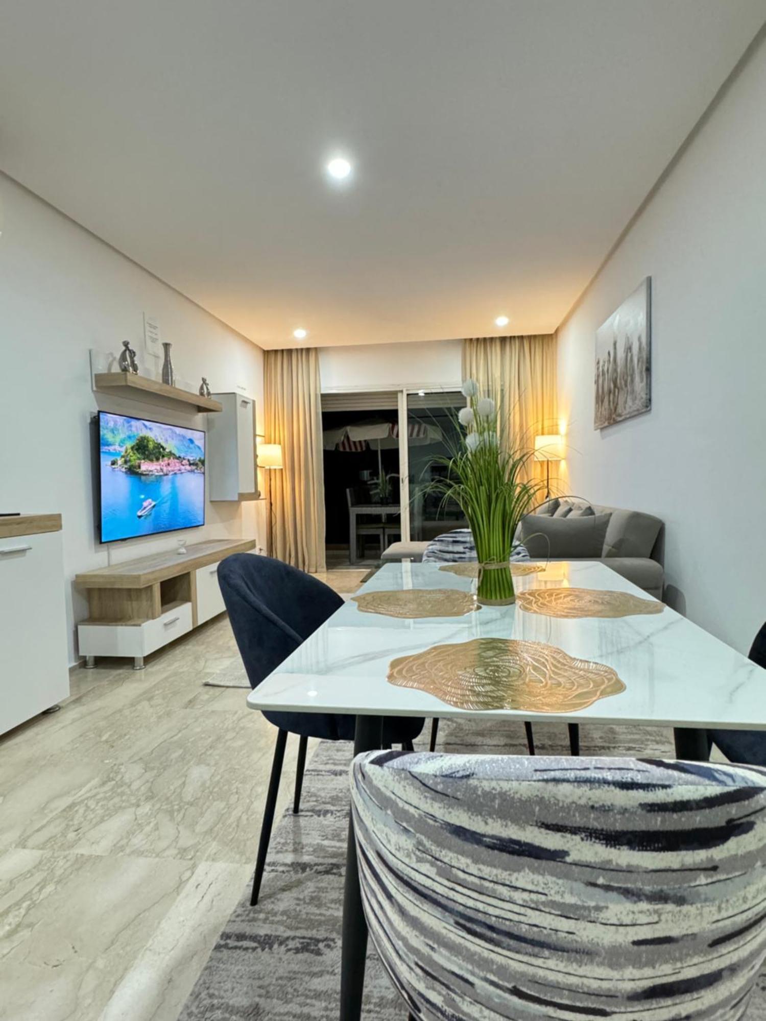 Fresh Modern Flat With Spacious And Bathroom Apartment Marrakesh